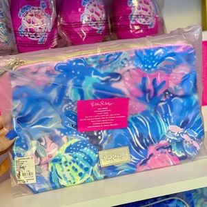 Beach Zippered Pouch NWT